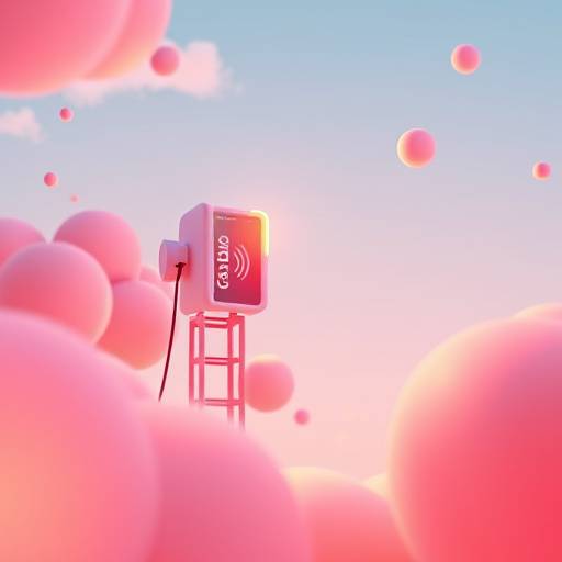 Captura de pantalla de un proyecto de animación 3D realizado para una campaña publicitaria de una empresa de telecomunicaciones.